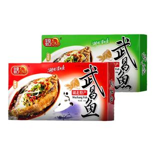湖北武汉特产红烧豆豉味武昌鱼自然风干真空装即食鳊鱼伴手礼盒装