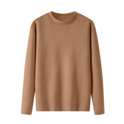 班尼路加绒打底衫男秋冬季半高领