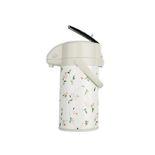 五月花1.3L气压式热水瓶按压式保温壶家用玻璃保温瓶暖壶开水瓶