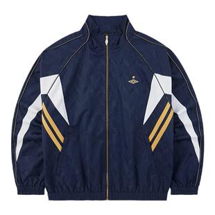 umbro茵宝官方百年金标运动男士立领夹克情侣复古防泼水运动外套
