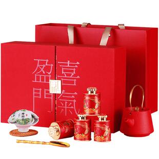 盛茗世家 茶叶寿眉老白茶 多罐礼盒装福鼎 节日送礼长辈领导