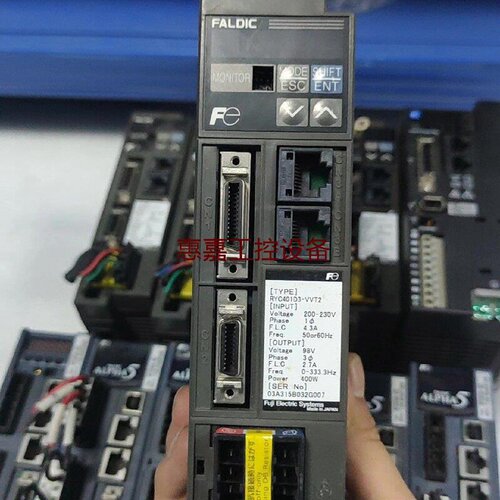 富士伺服驱动器RYC401D3VVT2400W200