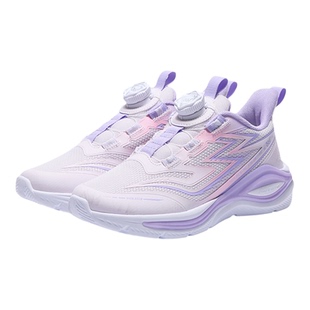 飞翼2.0| 361童鞋女童双网旋钮跑步鞋儿童轻便透气运动鞋2026春季