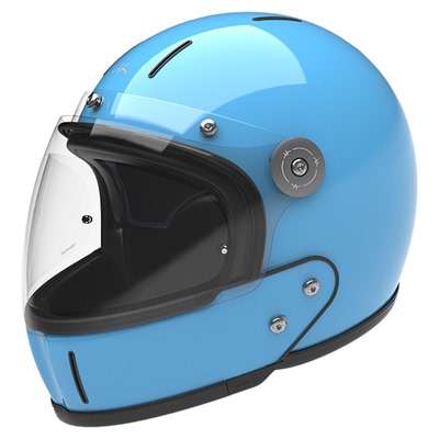 托帕石兰VELDT碳纤维摩托车头盔