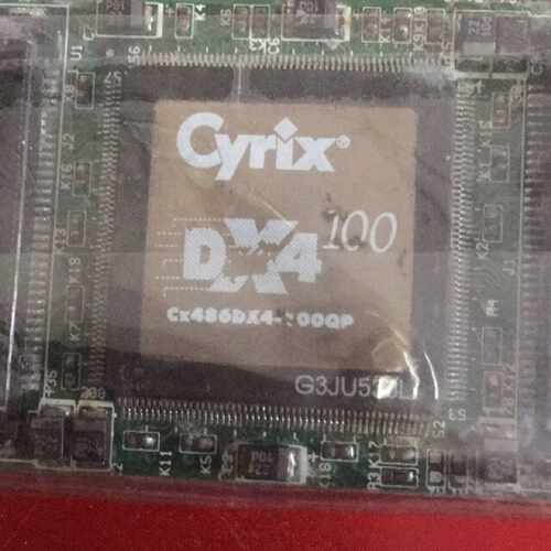 溢价- Cyrix cx486DX4-100QP  芯片带