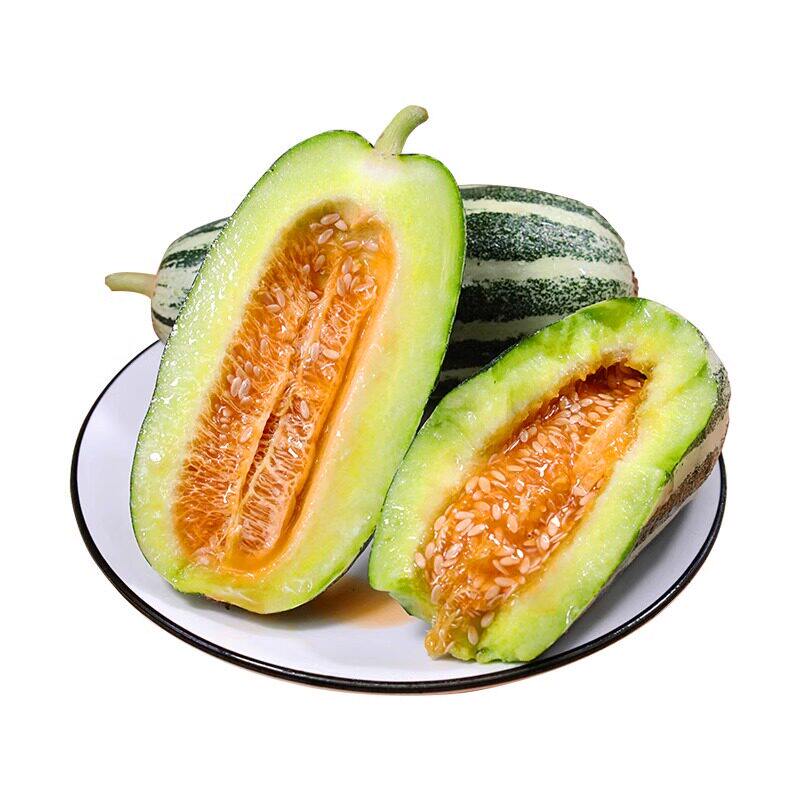 博洋9号甜瓜现摘头茬脆甜多汁