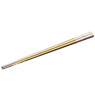 KUNZHAN不锈钢方形银铁筷子套装