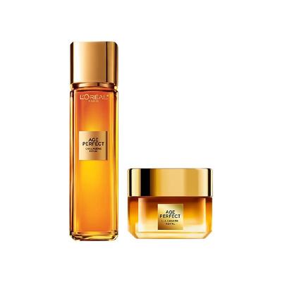 欧莱雅金致臻颜花蜜胶原面霜