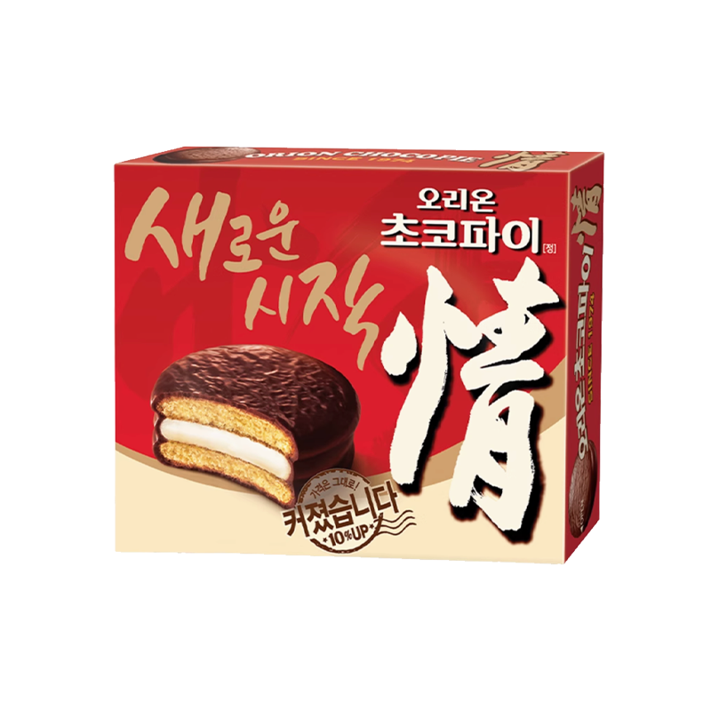 韩国进口好丽友巧克力情派78g/个