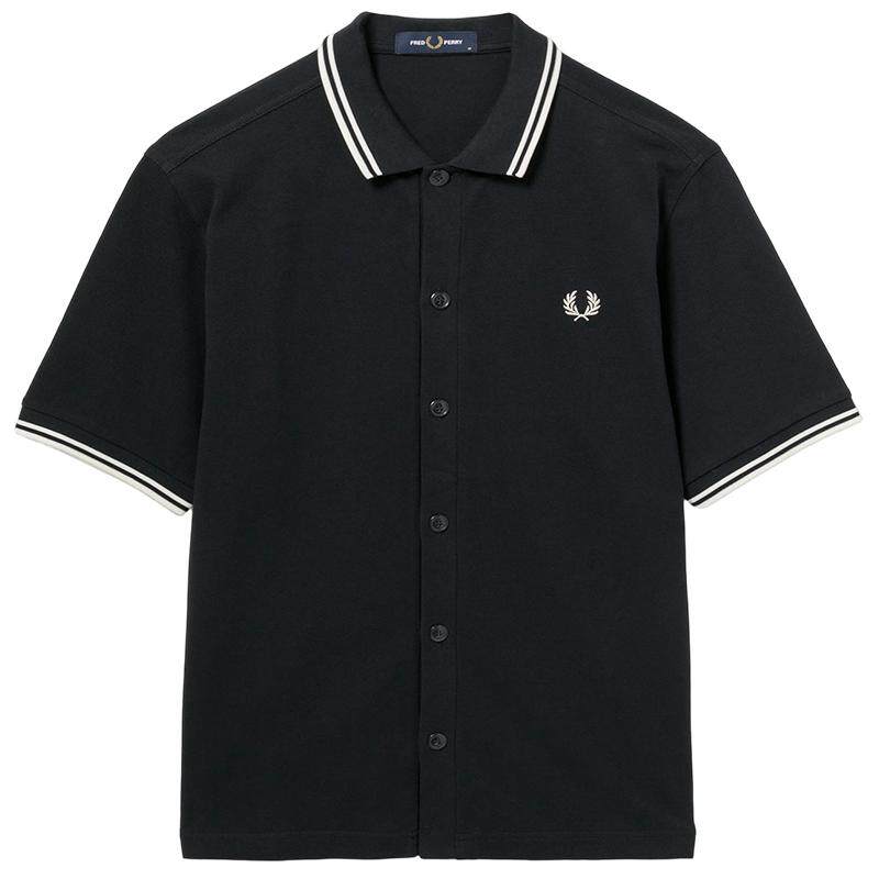 FREDPERRY翻领短袖衬衫