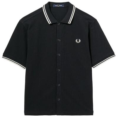 FREDPERRY翻领短袖衬衫