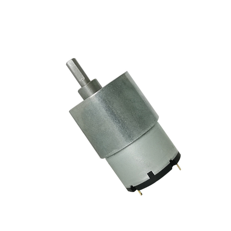 ZGB37-520直流减速电机小型智能玩具车 6V12V24V微型低速齿轮马达