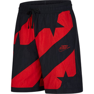 Nike/耐克正品运动男子透气复古印花篮球训练短裤 CK6312-013