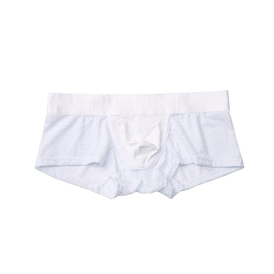 【NOBLEST】【SIR】网孔内裤男士平角裤夏季透气莫代尔性感青年潮