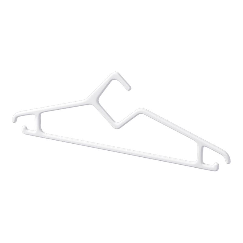 衣架宿舍用学生挂衣柜挂衣无痕防肩角不起包整理师防滑短颈晾衣撑