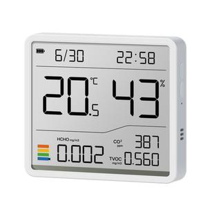 温湿度计室内家用温度计空气质量监测甲醛tvoc二氧化碳气体检测仪