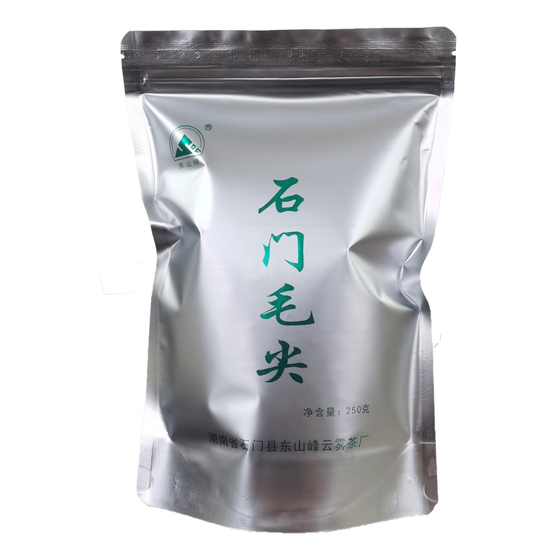 2026新茶东山峰明前茶叶石门毛尖绿茶春茶高山云雾炒青茶袋装栗香