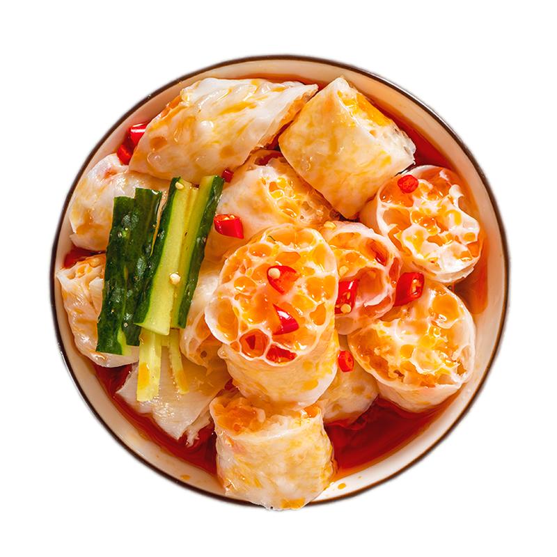 網(wǎng)紅面藕5斤半商用沾冷串吸汁素面藕圈面筋干貨農(nóng)家特產(chǎn)涼拌火鍋