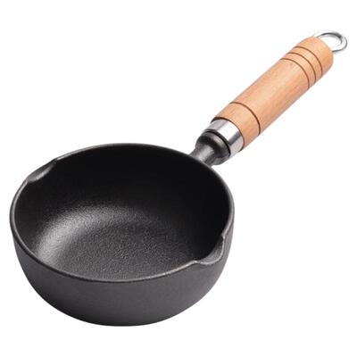 小幸福新款13cm铸铁加深煎蛋锅