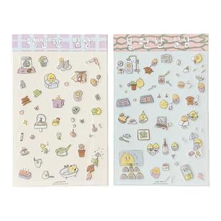 Secondmorning韩国代购 可爱柠檬透明手机贴纸手帐装饰素材ins风