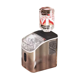 Hicon惠康制冰机家用商用小型全自动方块冰实心冰块制造机HZB-25F