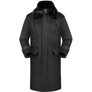 新款军大大衣男款绿东北棉袄冬季加厚保暖保安作训防风执勤防寒服