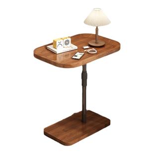 简易床头柜替代品小型简约现代卧室创意可移动床边升降桌子置物架