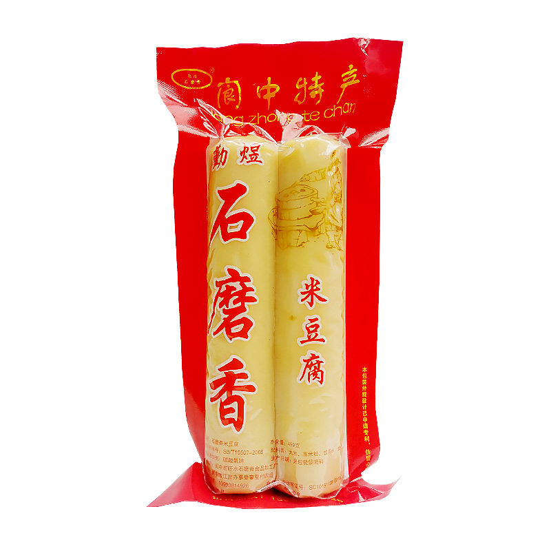 四川阆中特产石磨香米豆腐1袋2根农家风味碱水豆腐粗粮地方小吃