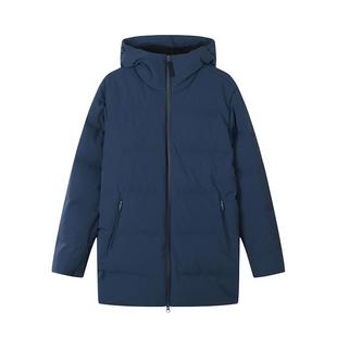 SCALER思凯乐户外鹅绒羽绒服男短款加厚弹力防寒连帽登山服外套