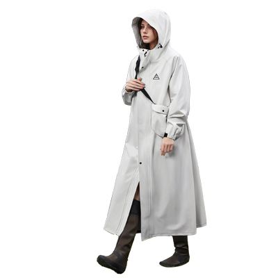 长款冲锋衣防水防风三合一风衣