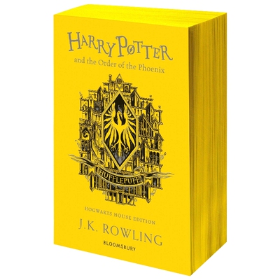 Harry Potter and the Order of the Phoenix Hufflepuff Edition JK罗琳 英文原版小说书籍 哈利波特与凤凰社 赫奇帕奇学院平装版