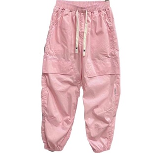 天依角裤子工装气孔速干春夏中大童青少年超薄透气街舞98196