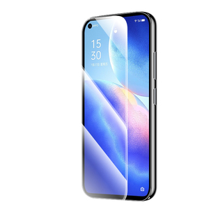 适用OPPOreno5钢化膜全包边防指纹高清reno5k手机膜全屏全覆盖秒贴保护防摔OPPO贴膜神器抗蓝光护眼新款屏保