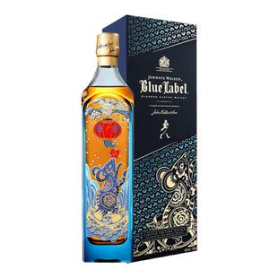 【高地】尊尼获加蓝牌鼠硕丰年礼盒装调和威士忌酒Johnnie walker
