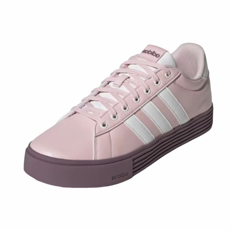 adidas阿迪达斯鞋子Daily4.0女子复古休闲贝壳鞋低帮粉色舒适板鞋