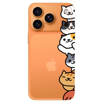 SkinAT适用于苹果手机17系列 保护膜 iPhone 17 Pro Max创意贴膜 透明手机背膜3M材料 17 Air外壳保护贴