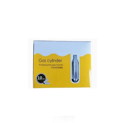 气泡水机苏打水食用二氧化碳气瓶CO2加强型8g气泡弹小钢瓶汽水蛋