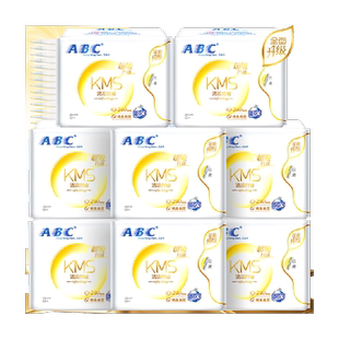 【下拉领优惠】免运ABC卫生巾日用姨妈巾组合棉柔KMS配方透气
