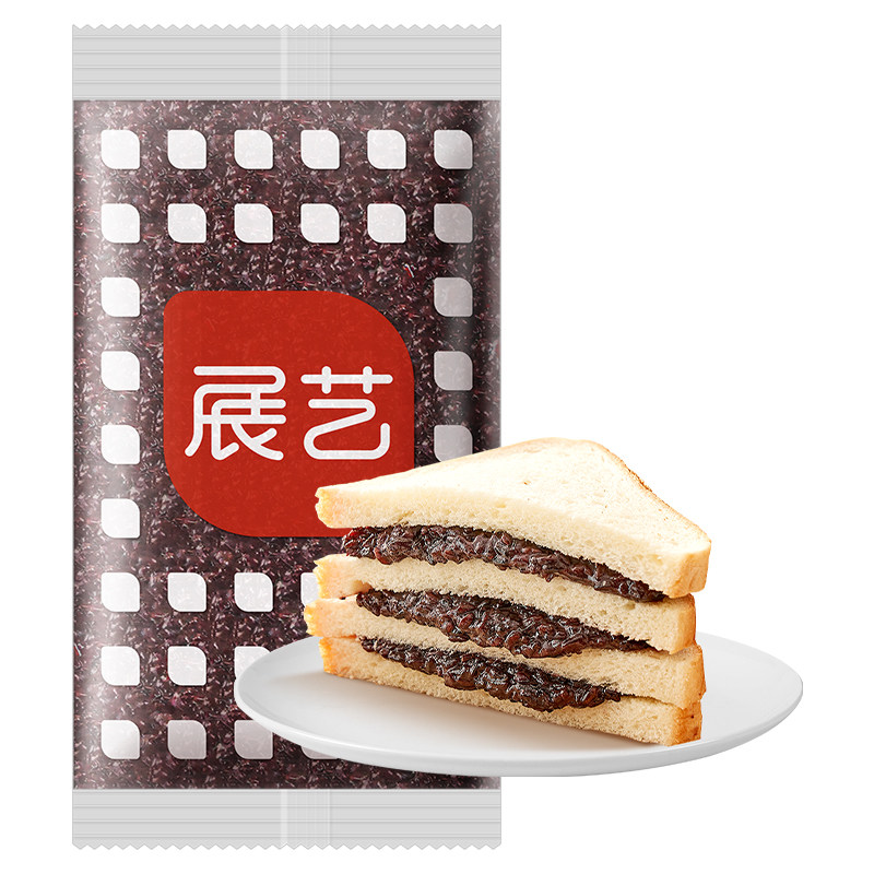 展艺血糯米奶茶原料紫米馅料
