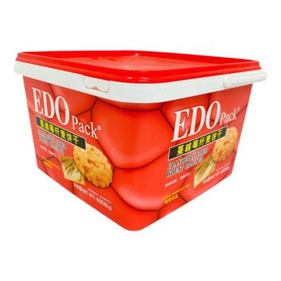 edo香港罐装榴莲味600克夹心饼干