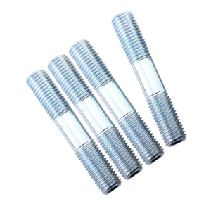 8.8级镀锌双头螺栓螺柱M12M14M16---M30高强度螺杆两头牙双头螺丝