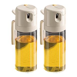厨房专用装酱油瓶喷油壶喷雾油防漏油不挂油家用醋香油调料容器