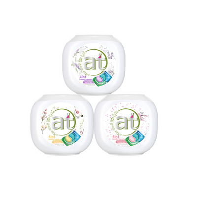 菁华洗衣凝珠四合一60粒樱花玫瑰薰衣草洗衣液球香味持久除菌除螨