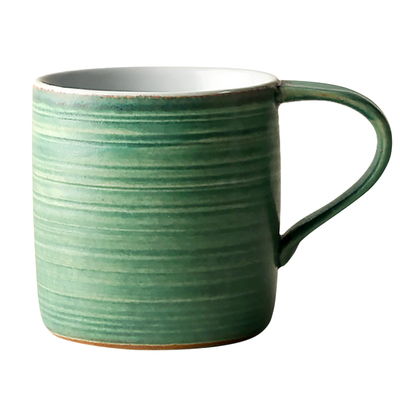 九土日式复古咖啡马克杯情侣杯