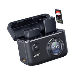 绿巨能EN-EL25相机电池快充盒适用尼康 Z50 Z30 Zfc Z50II二代2微单充电器数码Type-C直充充电器配件非原装