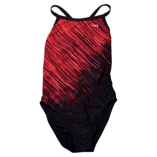 美国T家钻石背竞技连体泳衣专业竞速蝶泳自由泳训练抗氯减阻泳装