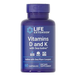 沿寿活性维生素阳光D3K2补钙5000iu成人25羟基VD3中老年胶囊瓶