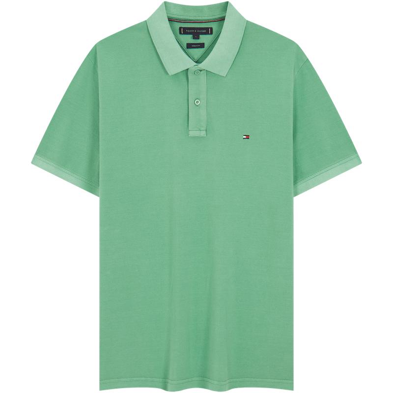 Tommy男装纯棉商务休闲POLO衫