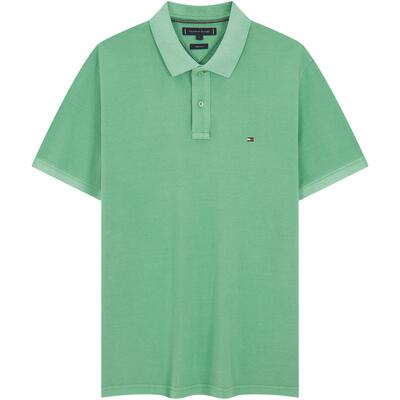 Tommy男装纯棉商务休闲POLO衫