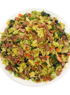 混合脱水包菜高丽泡面牛肉干
